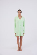 Load image into Gallery viewer, Lilly Apple Green Sleeping Shirt
